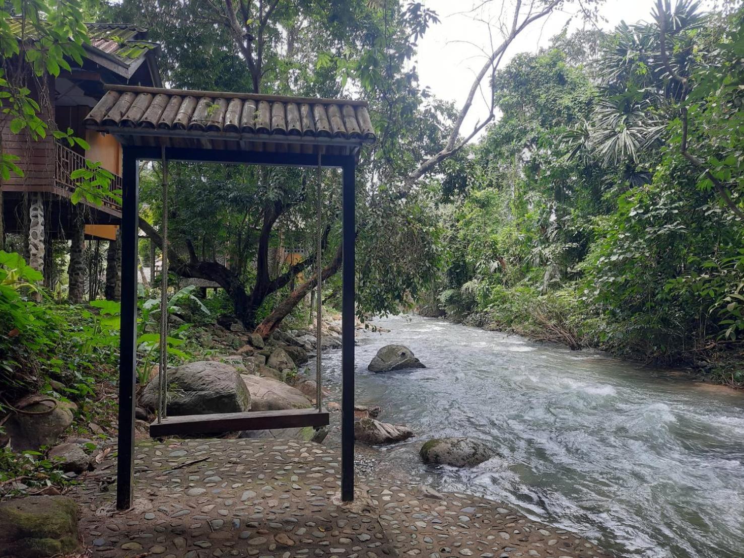 Khao Sok National Park Tree Tops River Huts מראה חיצוני תמונה
